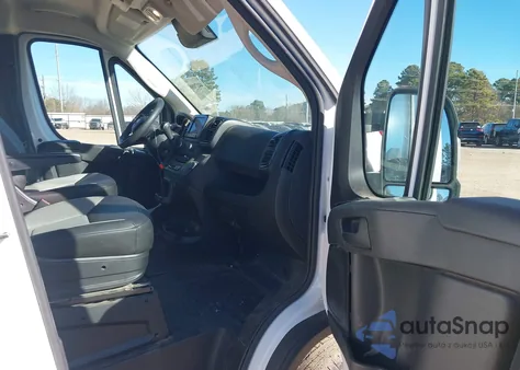 2025 Ram Promaster 2500 Tradesman High Roof 159 Wb W/Pass Seat z USA, uszkodzony, nr VIN 3C6LRVDG0SE514083